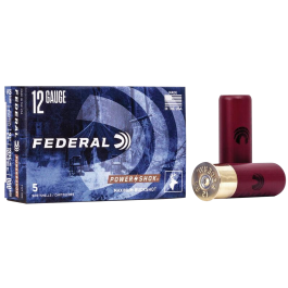 federal powershok 12 gauge 275 000 buck 8 pellets 5rd