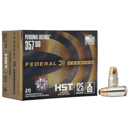 federal premium personal defense 357sig 125gr hst jhp 20rd