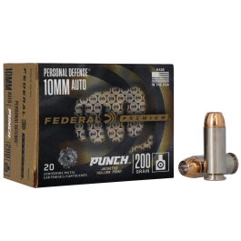federal premium punch 10mm 20gr jhp 20rd