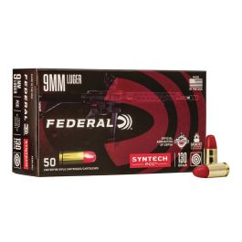 federal syntech pcc 9mm 130gr tsj 50rd ae9sjpc1