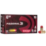 Federal Syntech Range 40S&W 165GR 50Rd Box AE40SJ1