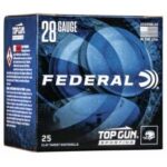 federal top gun 28ga 275 3 4 oz 9 shot 25rd box