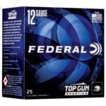 federal top gun sporting 12 gauge 75 shot 25 round box
