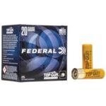 federal top gun sporting 20ga 275 8 7 8 oz 25rd