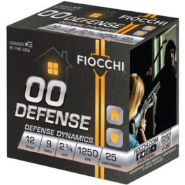 fiocchi 12 gauge 275 00buck 25rd box