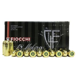 fiocchi heritage 9mm makarov 95 grain fmj 50rd 9mak