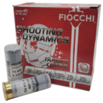 fiocchi shooting dynamics target 12ga 275 75 25rd