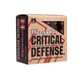 hornady critical defense 38 special 110gr 25 round box