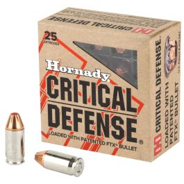 hornady critical defense 380acp 90 grain 25 round box
