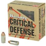 hornady critical defense 9x18 makarov 95gr ftx 25rd