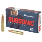 hornady subsonic 300blk 190gr sub x ftx 20rd