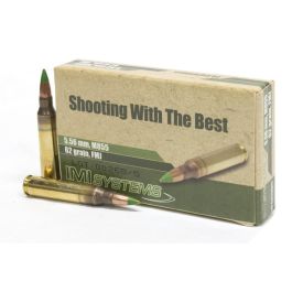 imi m855 penetrator 556nato 62gr green tip fmj 20rd