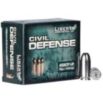 liberty civil defense 45acp 78gr 20rd box