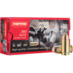 Norma Range & Training 380 ACP 95 Grain 50 Round Box