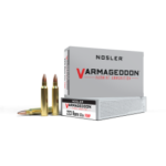 nosler varmageddon 223rem 62gr flat base hp 20rd