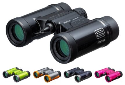 pentax ud 9 x 21mm black compact roof prism binoculars