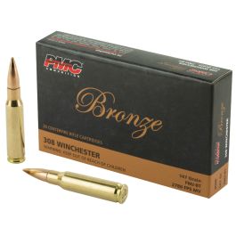 Box of 20 PMC Bronze .308 Winchester 147 Grain Ammunition