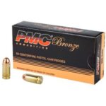 PMC Bronze 380ACP 90 Grain FMJ 50Rd Box