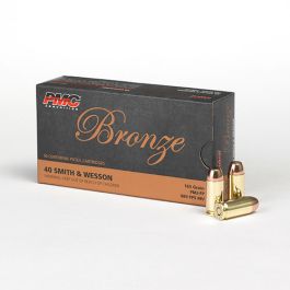 pmc bronze 40s w 165gr fmj 50rd box