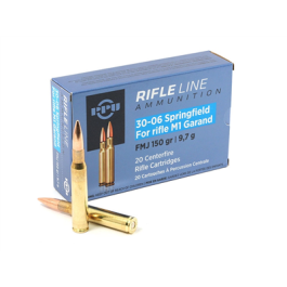 ppu 30 06 springfield m1 garand 150gr fmj 20rd pp3006gm