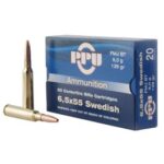 ppu metric rifle 65x55 swedish 139gr fmj 20rd