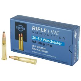 prvi partizan rifle 30 30 170gr flat soft point 20rd