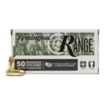 remington 9mm 124gr fmj 50rd box t9mm2