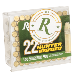 remington golden hunter 22lr 40 grain 100 round box