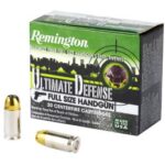 Remington Ultimate Defense 380ACP 102 Grain 20 Round Box