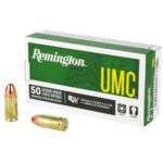 Remington UMC 9mm 115 Grain 50 Round Box