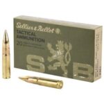 S&B Rifle 300 Blackout 147 Grain 20 Round Box