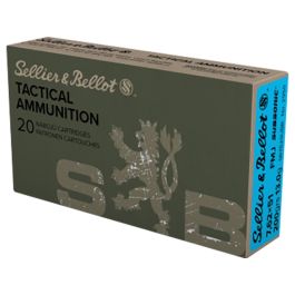 sellier bellot 308win 762x51 200gr subsonic 20rd fmj sellier bellot 308win 762x51 200gr subsonic 20rd fmj