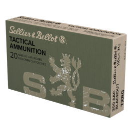 sellier bellot exergy 300 blackout fmj 110gr 20rd