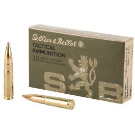 sellier bellot rifle 300 blk 124 grain 20 round box