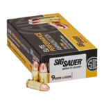 sig sauer elite ball 9mm luger 147gr fmj 50rds e9mmb350
