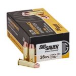 sig sauer elite performance 38 special 125 grain fmj e38sb1 50 50 round box