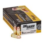Sig Sauer Elite Performance 9mm 115 Gr FMJ 50 Rd E9MMB1-50