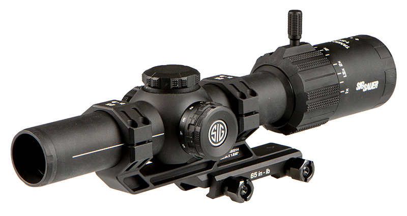 SIG SAUER TANGO-MSR LPVO 1-8x24mm Rifle Scope, 30mm Tube, Second Focal Plane (SFP)