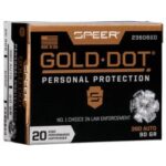 speer gold dot 380acp 90 grain 20rd box