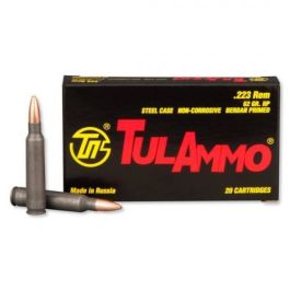 Tulammo 223Rem 55gr HP 20 Rd Box TA223552 Tulammo 223Rem 55gr HP 20 Rd Box TA223552 - Image 1