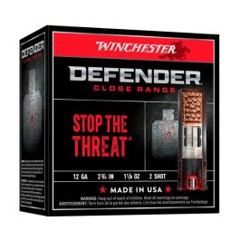 winchester ammunition defender 12 gauge 275 25rd box