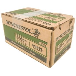 winchester m855 green tip 556nato 62gr 150rd box