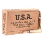 winchester service grade 556x45mm nato 55gr fmj 20rd