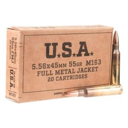 winchester service grade 556x45mm nato 55gr fmj 20rd