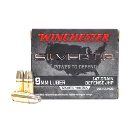 winchester silvertip 9mm 147gr jhp 20 rd w9mmst2