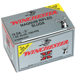 winchester super x 12ga 3 1 oz rifled slug 5rd