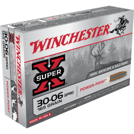 winchester super x 30 06 springfield 165gr power point
