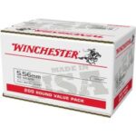 winchester usa 556nato 55gr fmj 200rd wm193200