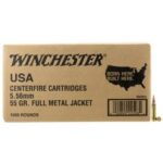 Winchester USA 5.56x45mm 55GR FMJ 1000Rd USA556LKY