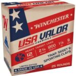 winchester usa valor 12 gauge 8 shot 25 round box